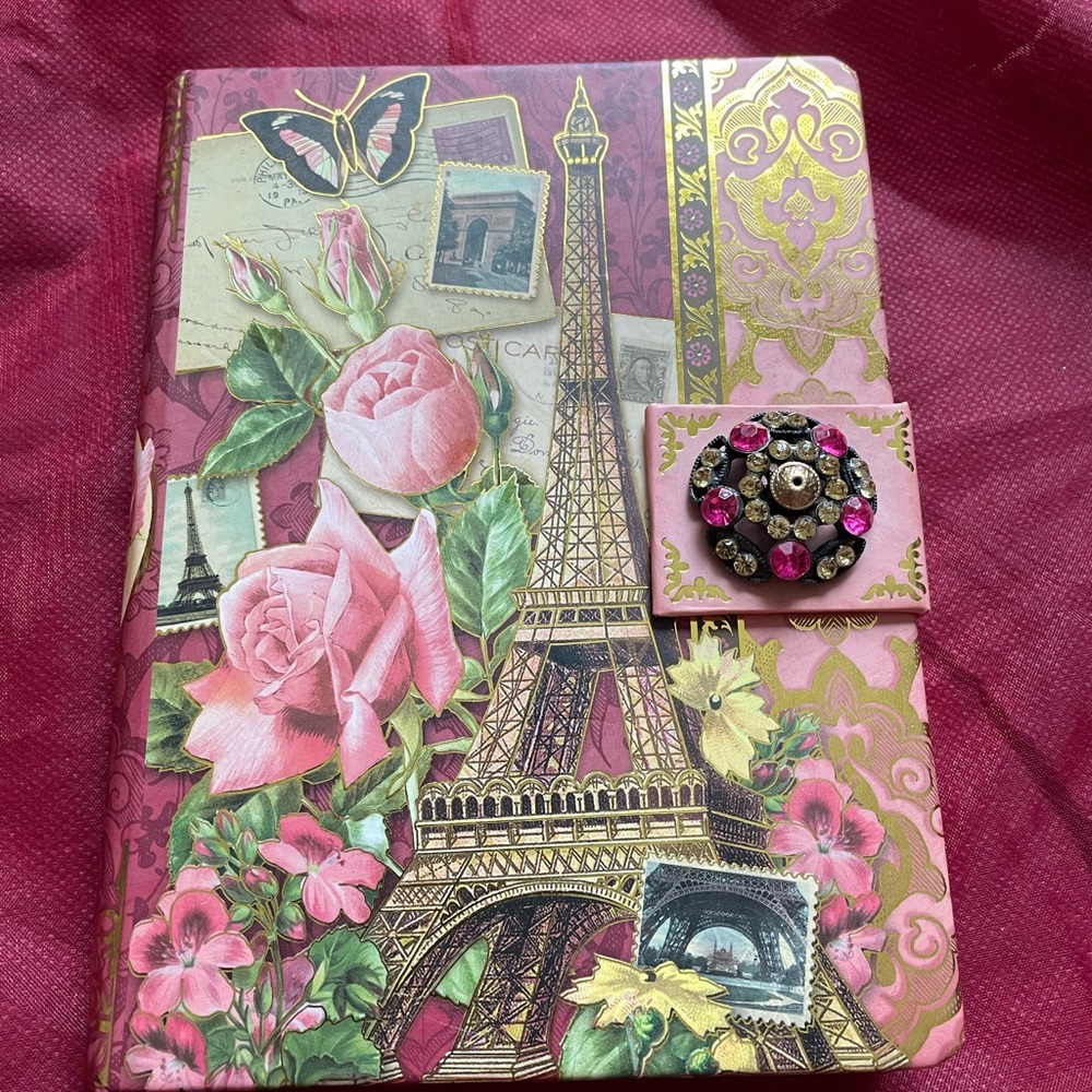 Fantasy’s notebook,diary 📙📚📝with flowers design
